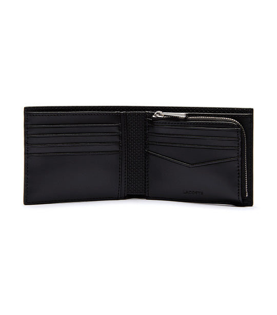 Men's Chantaco Billfold 8-Card Wallet Noir