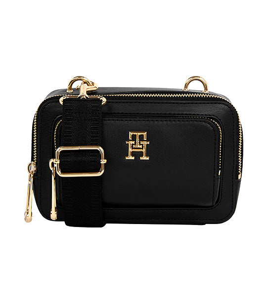 Tommy Hilfiger Women's Iconic Tommy Camera Bag Black