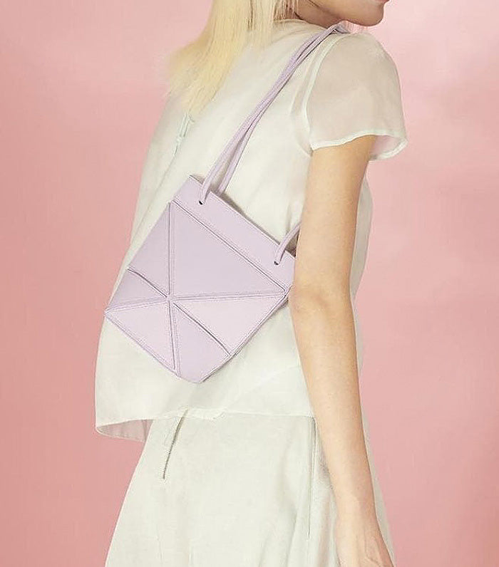 Facet Mini Slim Designer Bag Pale Lavender