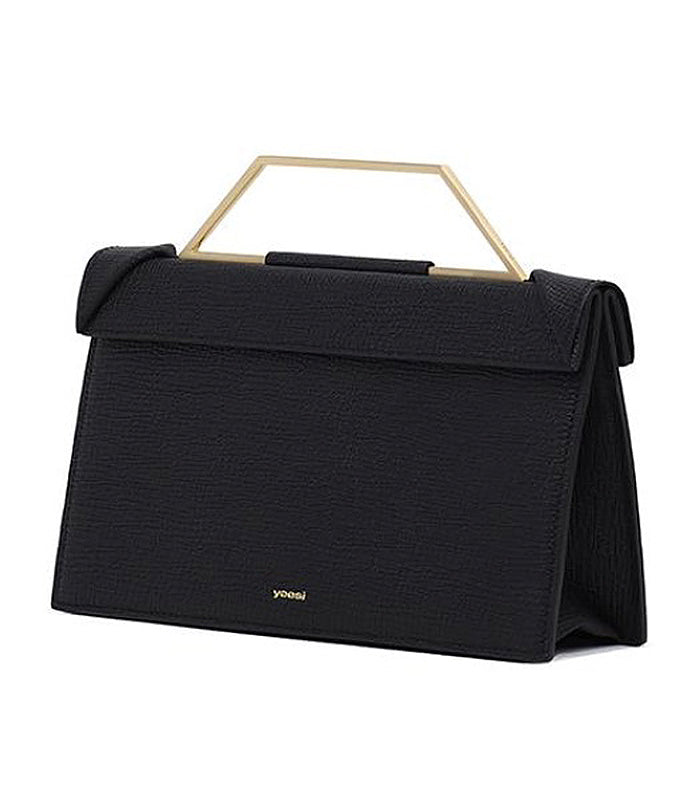 Click Mini Top Handle Bag Black