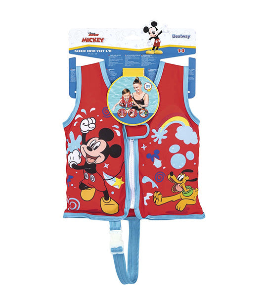 Bestway Disney Junior® Mickey & Friends Fabric Kids Swim Vest - S/M