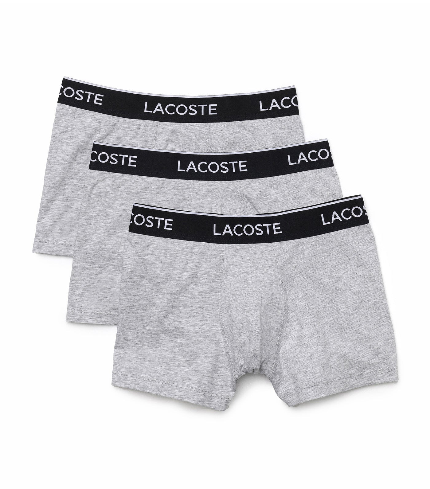 Pack of 3 Casual Boxer Briefs Silver Chine