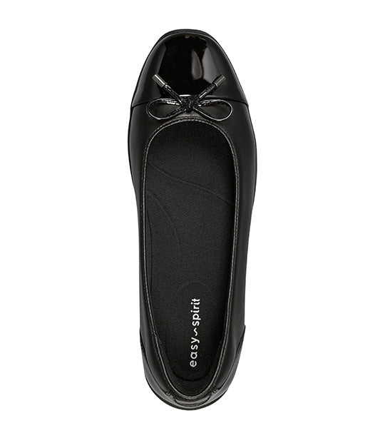 Easy spirit best sale black flats