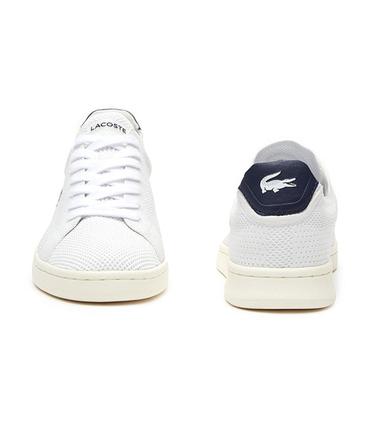 Women's Carnaby Piquée Textile Heel Pop Sneakers White/Navy