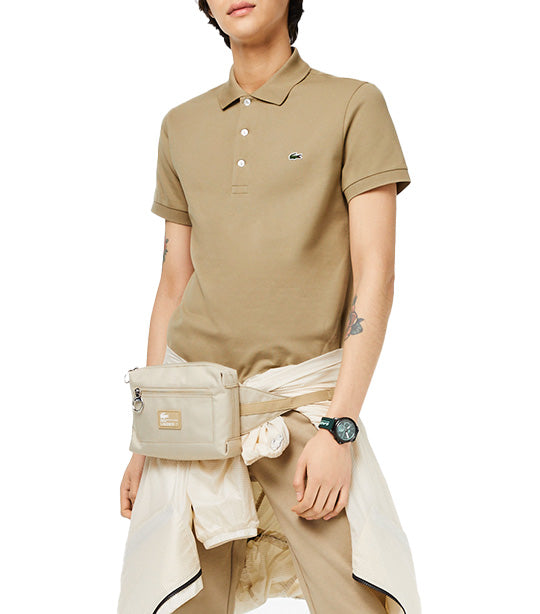 Men's Slim Fit Stretch Cotton Piqué Polo Lion