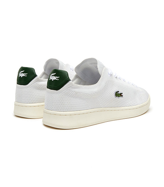 Men's Carnaby Piquée Textile Sneakers White/Green