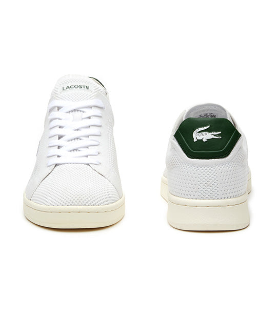 Men's Carnaby Piquée Textile Sneakers White/Green