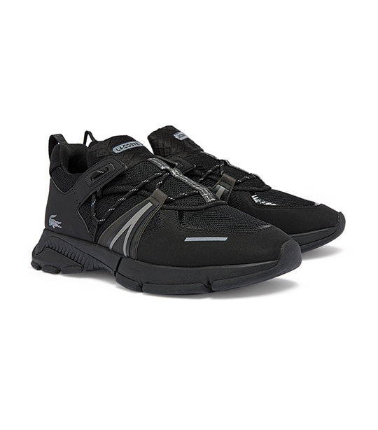 Men's L003 Textile Sneakers Black/Black