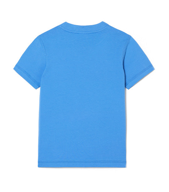 Kids’ Branded Print Organic Cotton T-Shirt  Ethereal
