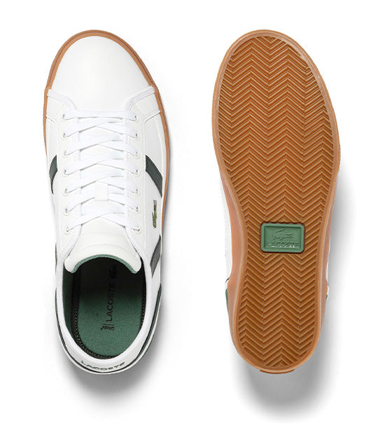 Men's Sideline Pro Textile Heel Pop Sneakers White/Gum