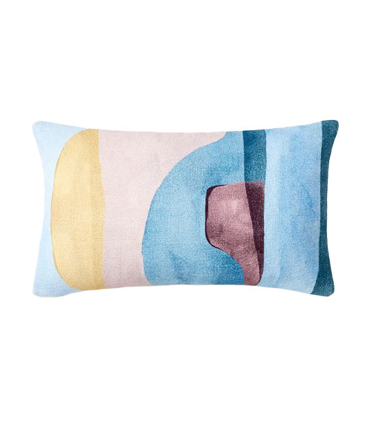 west elm Painted Canyon Pillow Cover