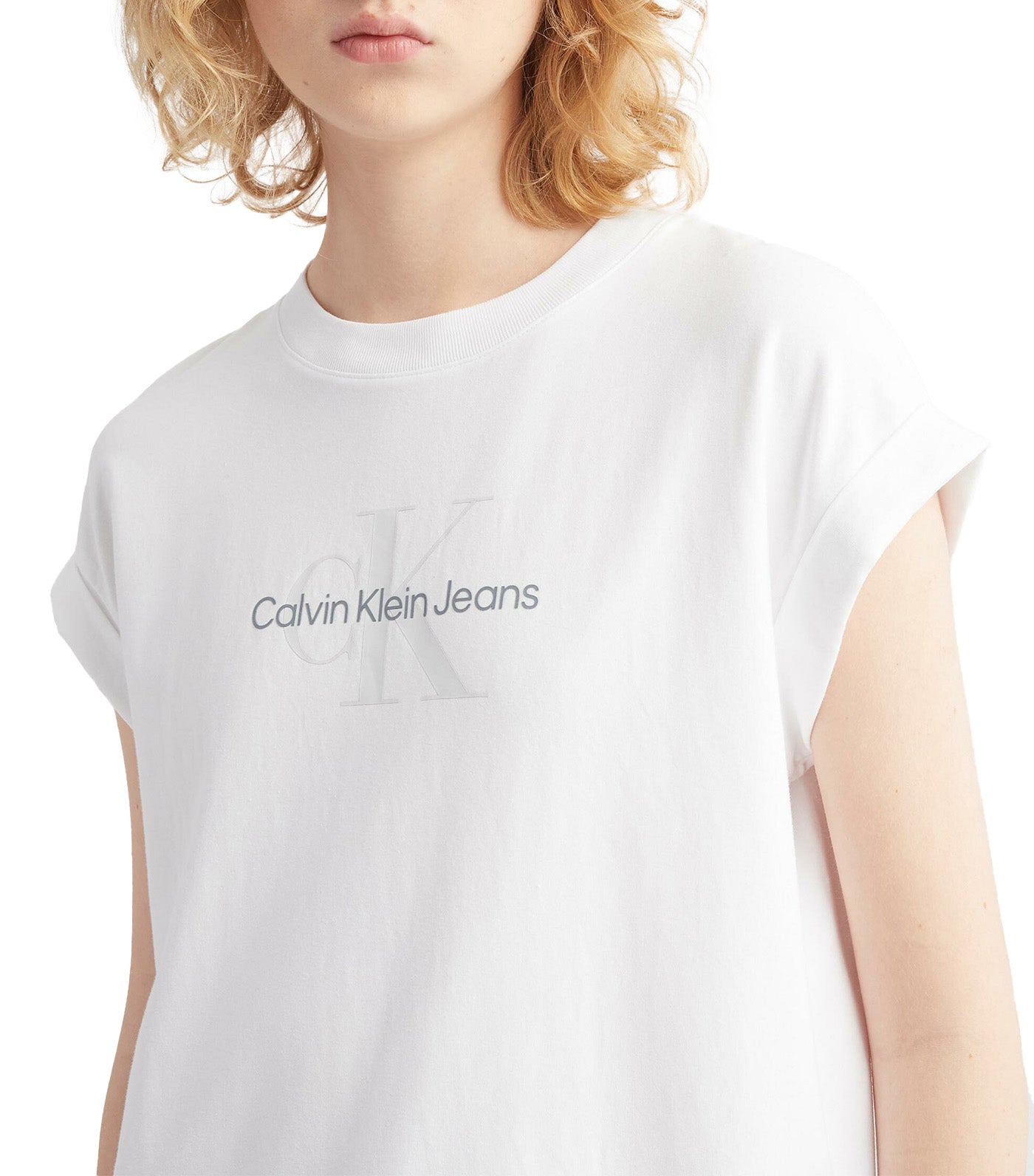 Calvin Klein Jeans Archival Monologo Tee White | T-Shirts
