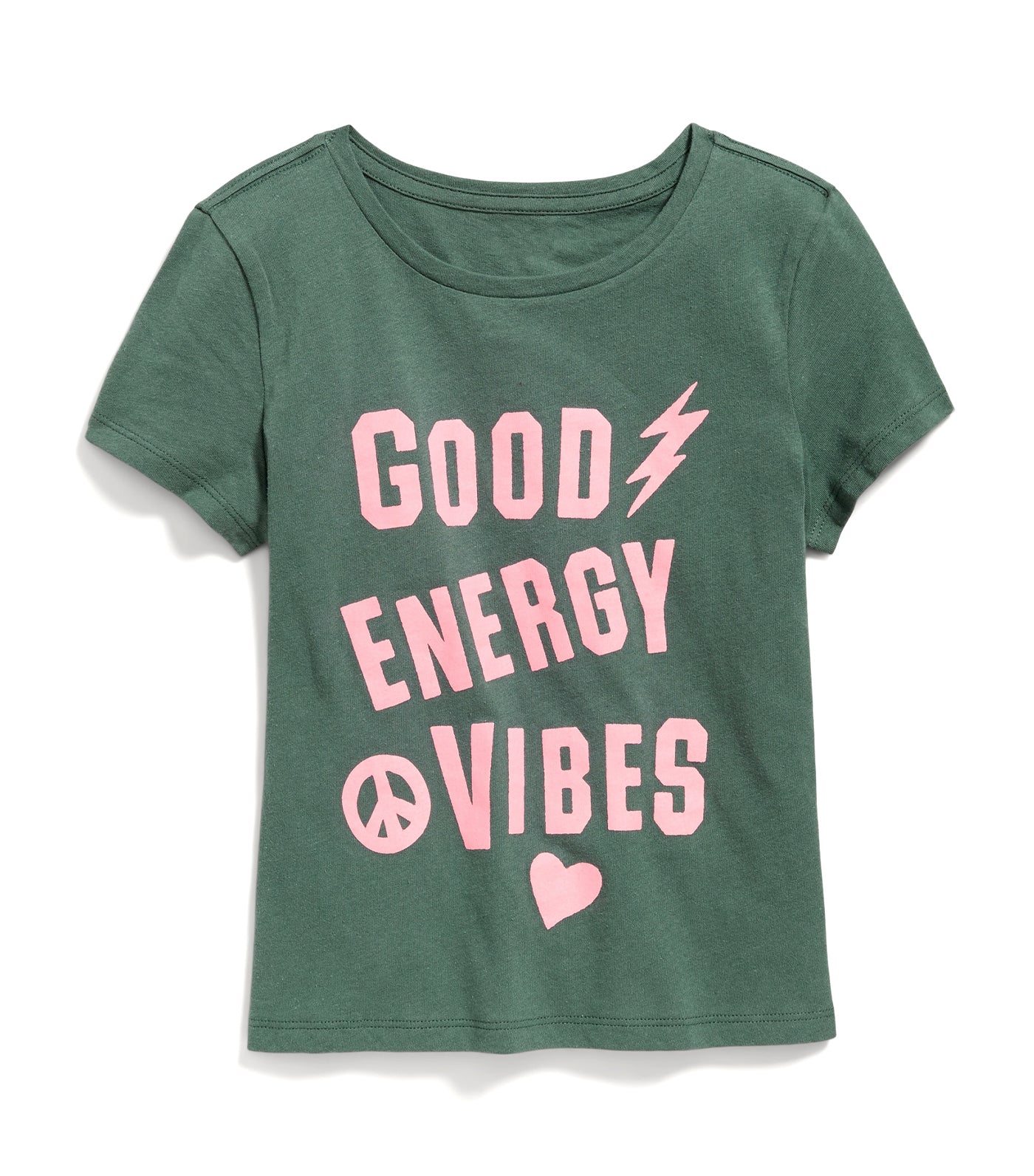 Short-Sleeve Graphic T-Shirt for Girls - Ocean Scene