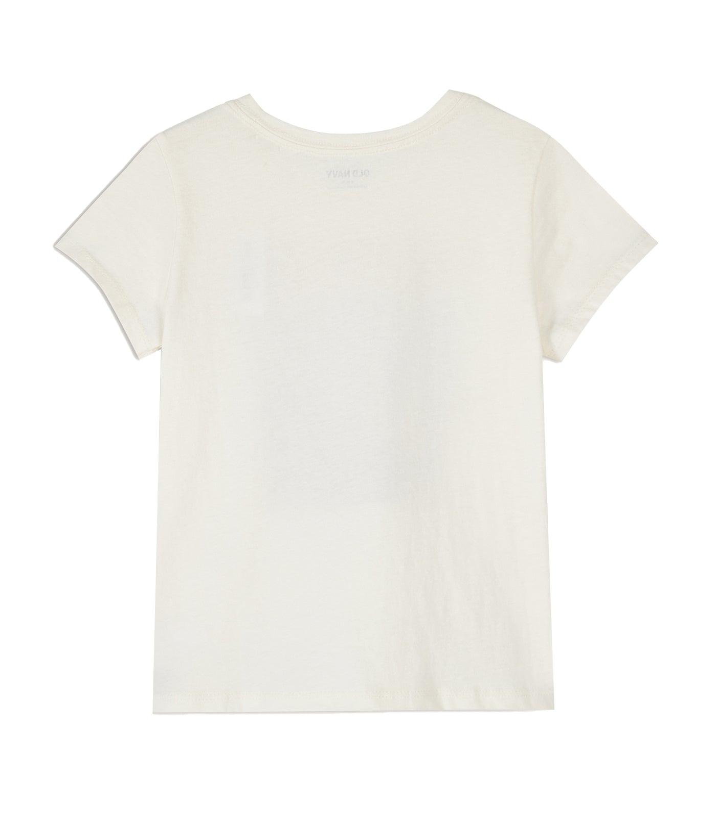 Short-Sleeve Graphic T-Shirt for Girls - Creme