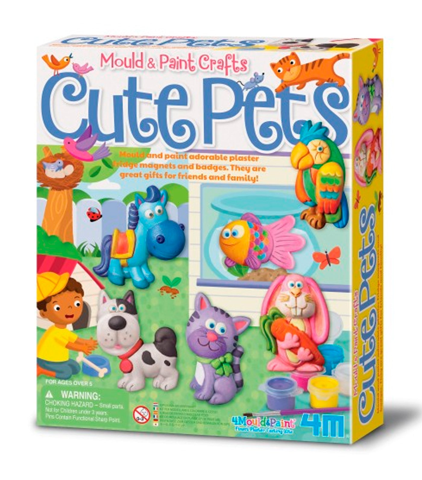 4m mould and paint cute pets