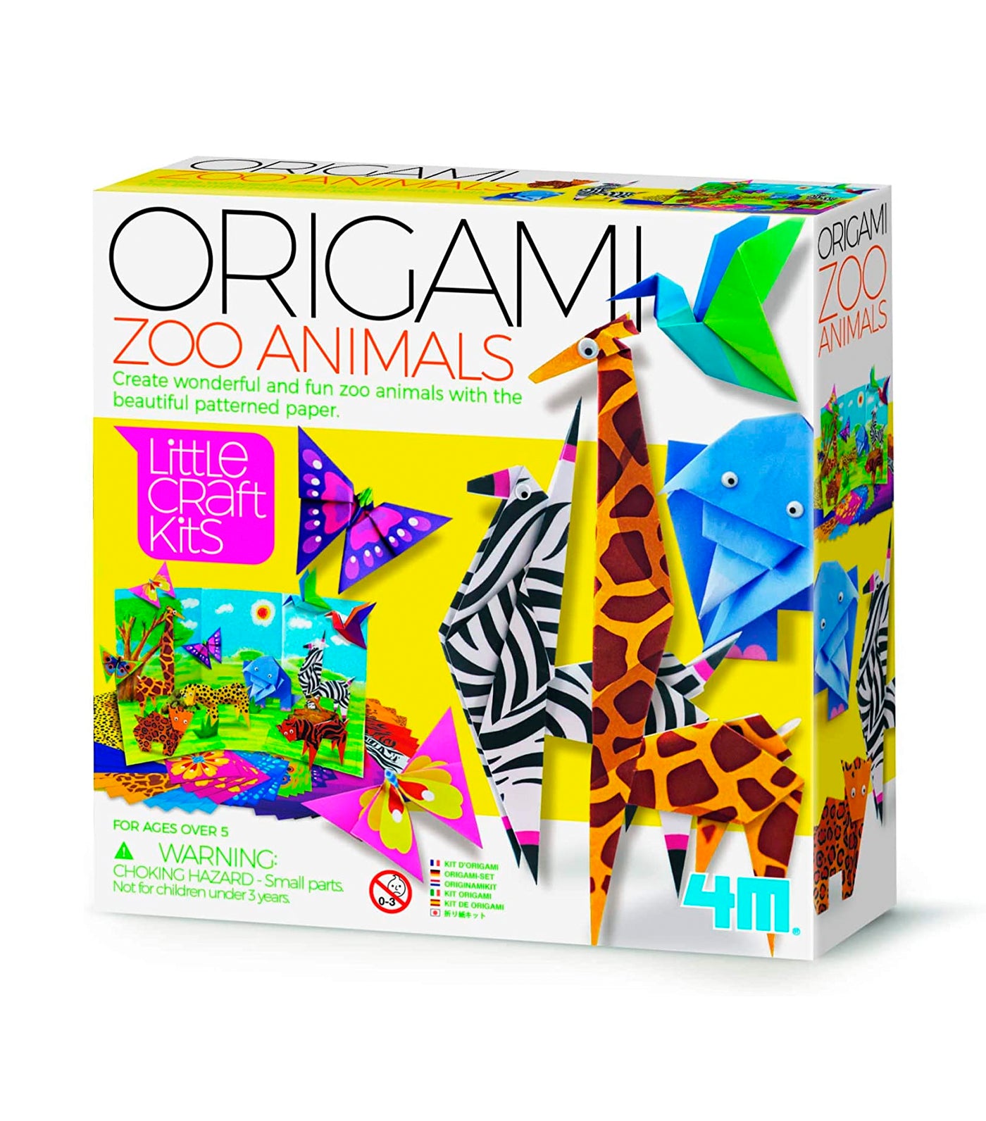 4m origami zoo animals