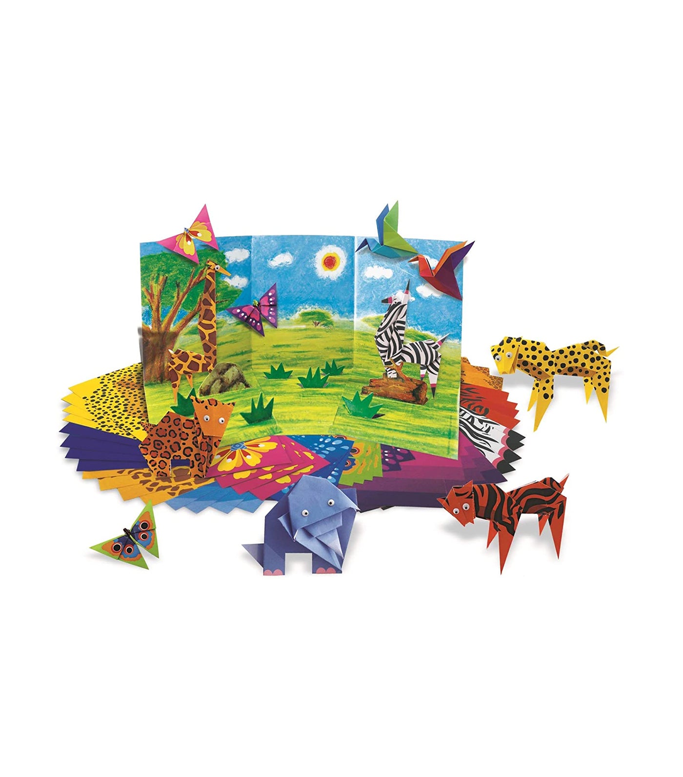 4m origami zoo animals