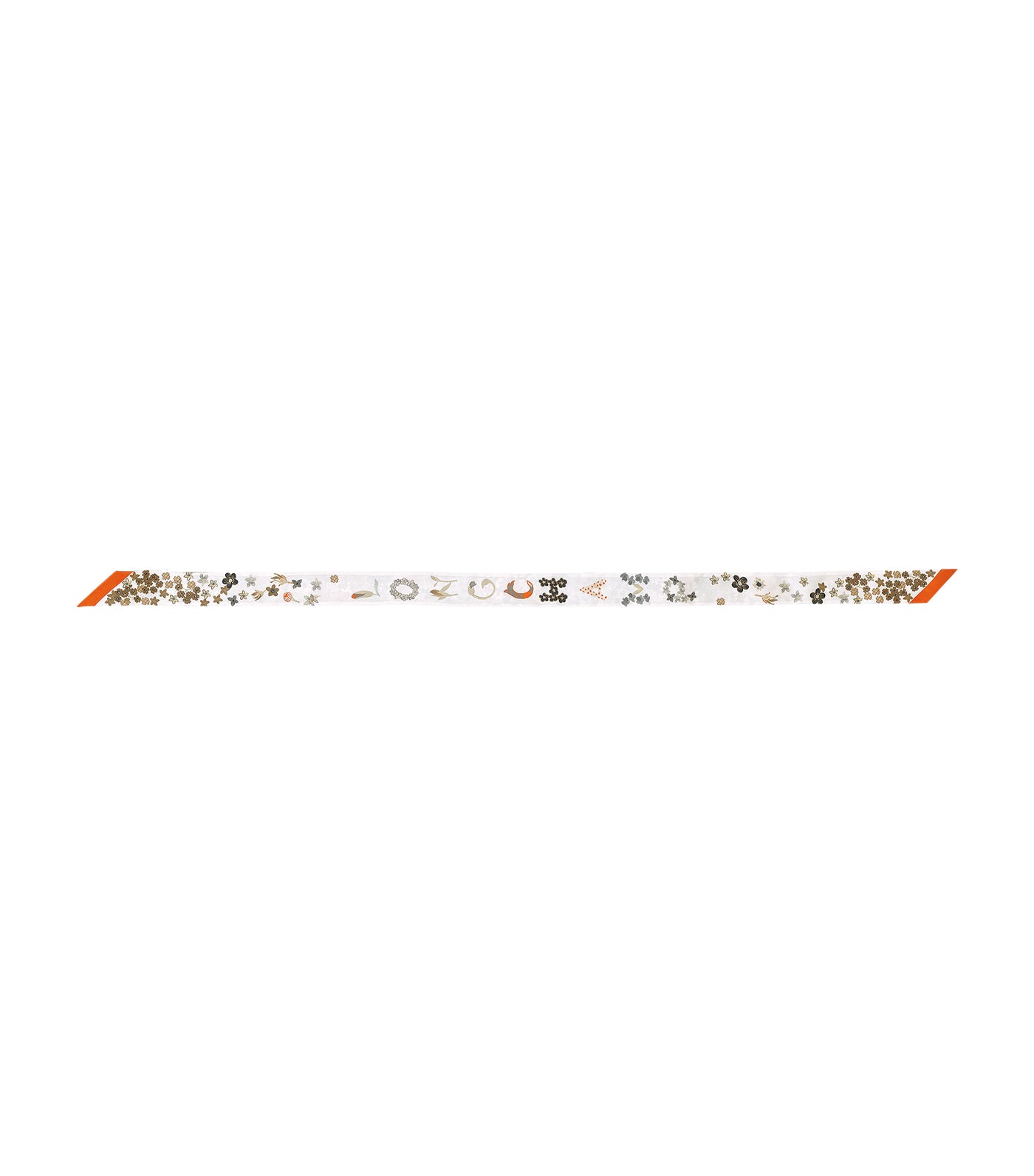 Autres Lignes Silk Ribbon Orange