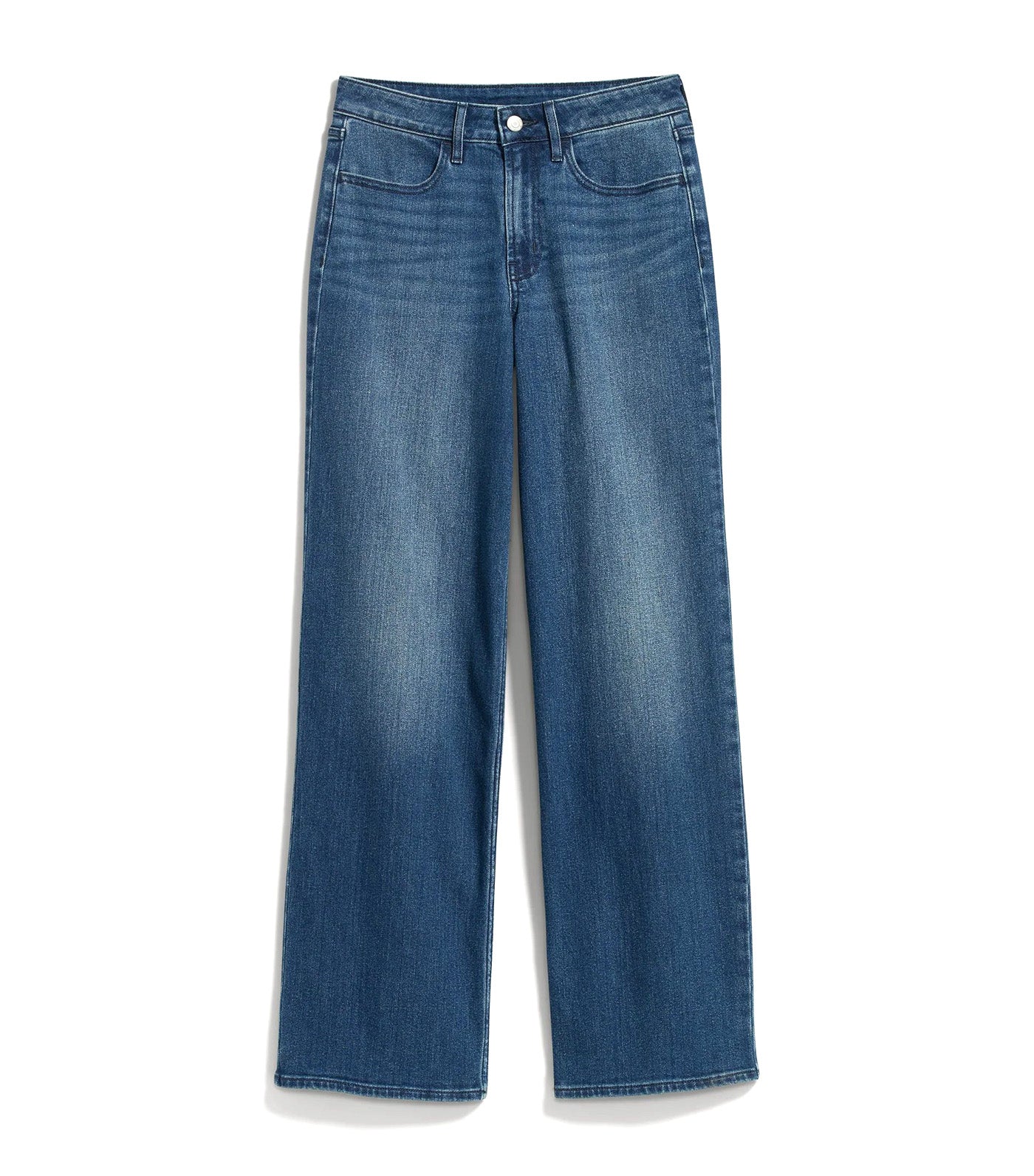 High-Waisted Wow Wide-Leg Jeans for Women Campeche