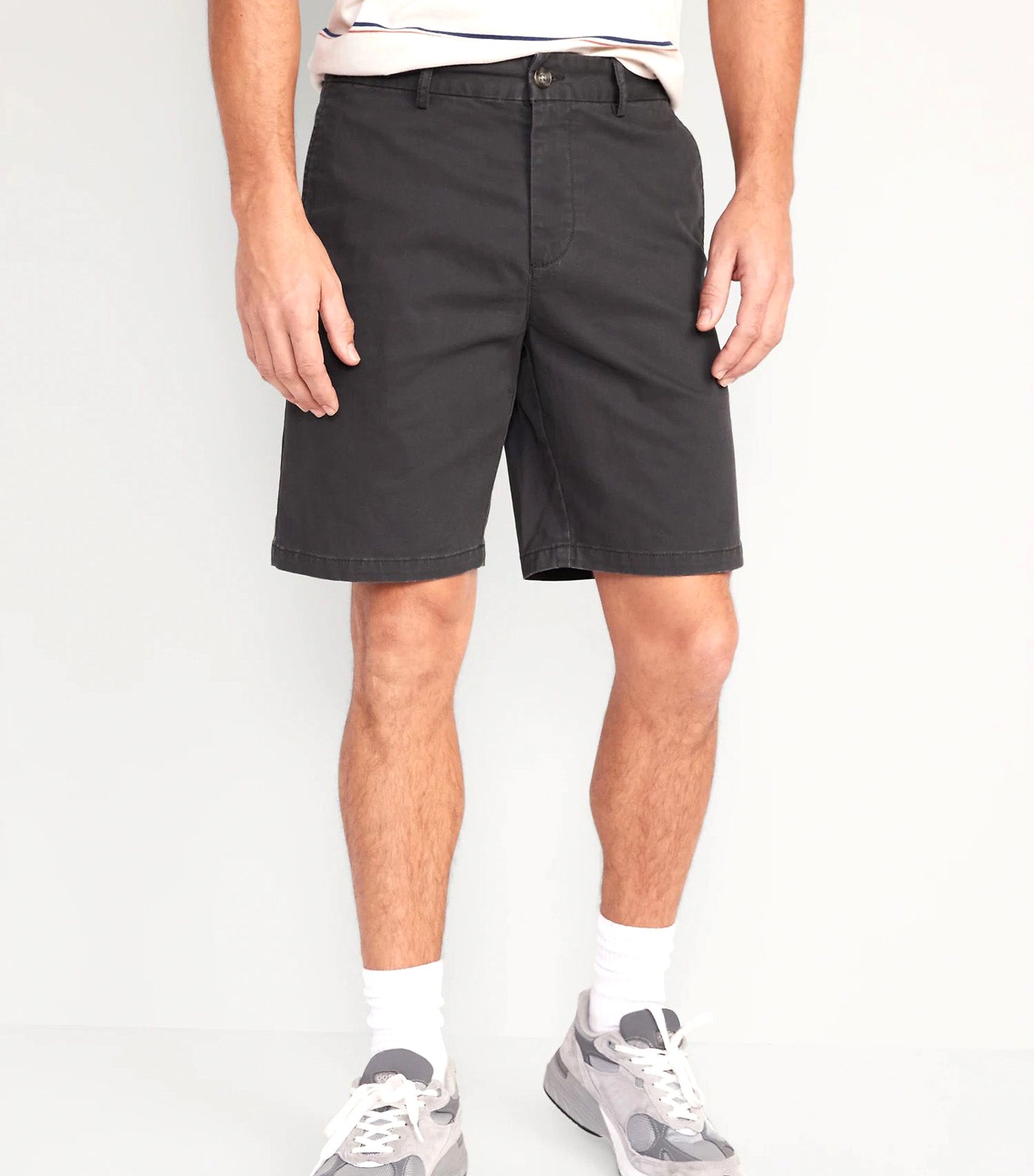Slim Built-In Flex Rotation Chino Shorts for Men - 9-Inch Inseam Panther