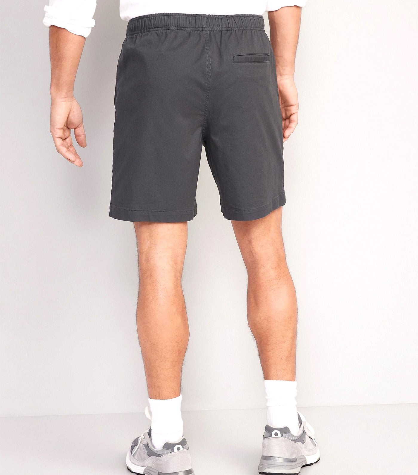 Pull-On Chino Jogger Shorts for Men 7-Inch Inseam Panther