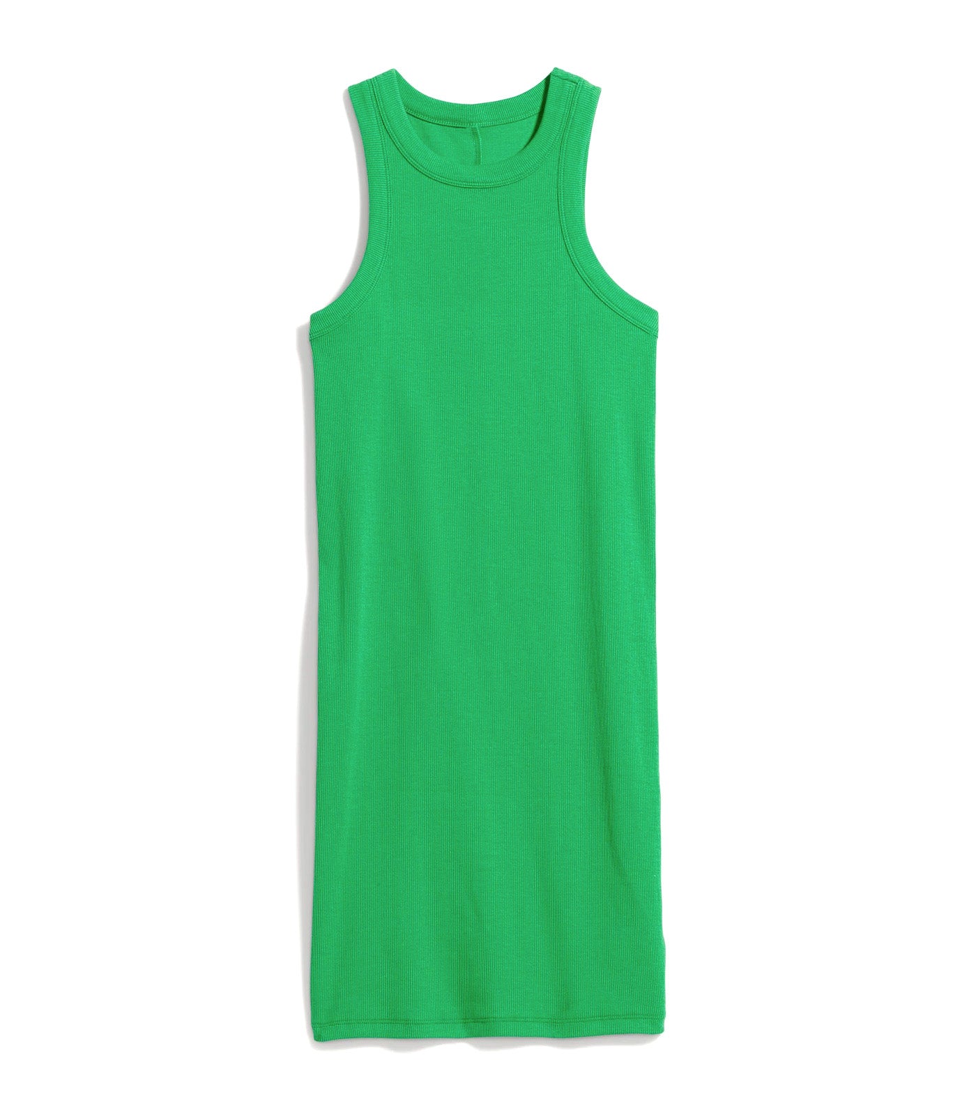 Fitted Sleeveless Rib-Knit Mini Dress for Women Reach For Clover