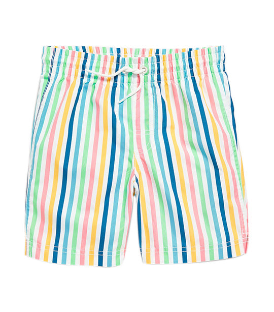 Printed Swim Trunks for Boys - Multi Stripe