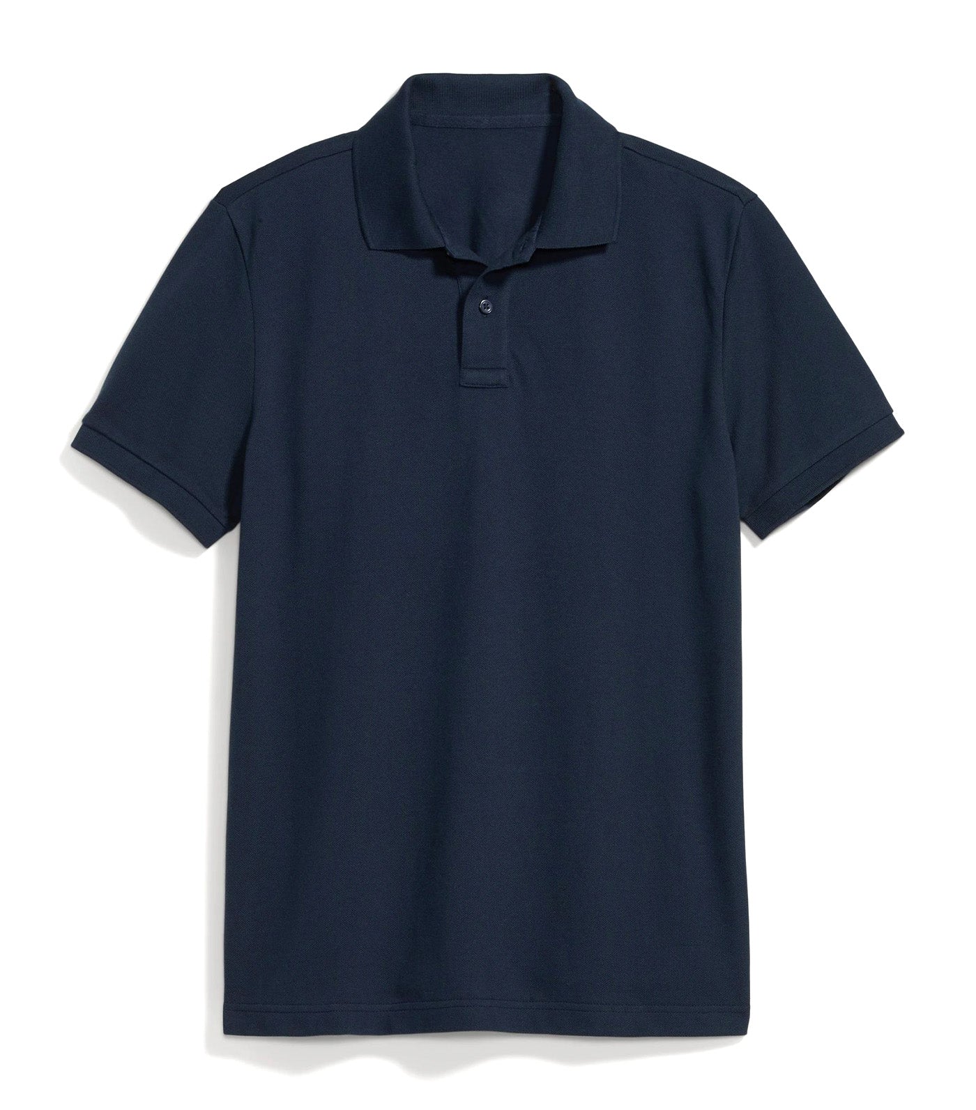 Short-Sleeve Pique Polo for Men In The Navy