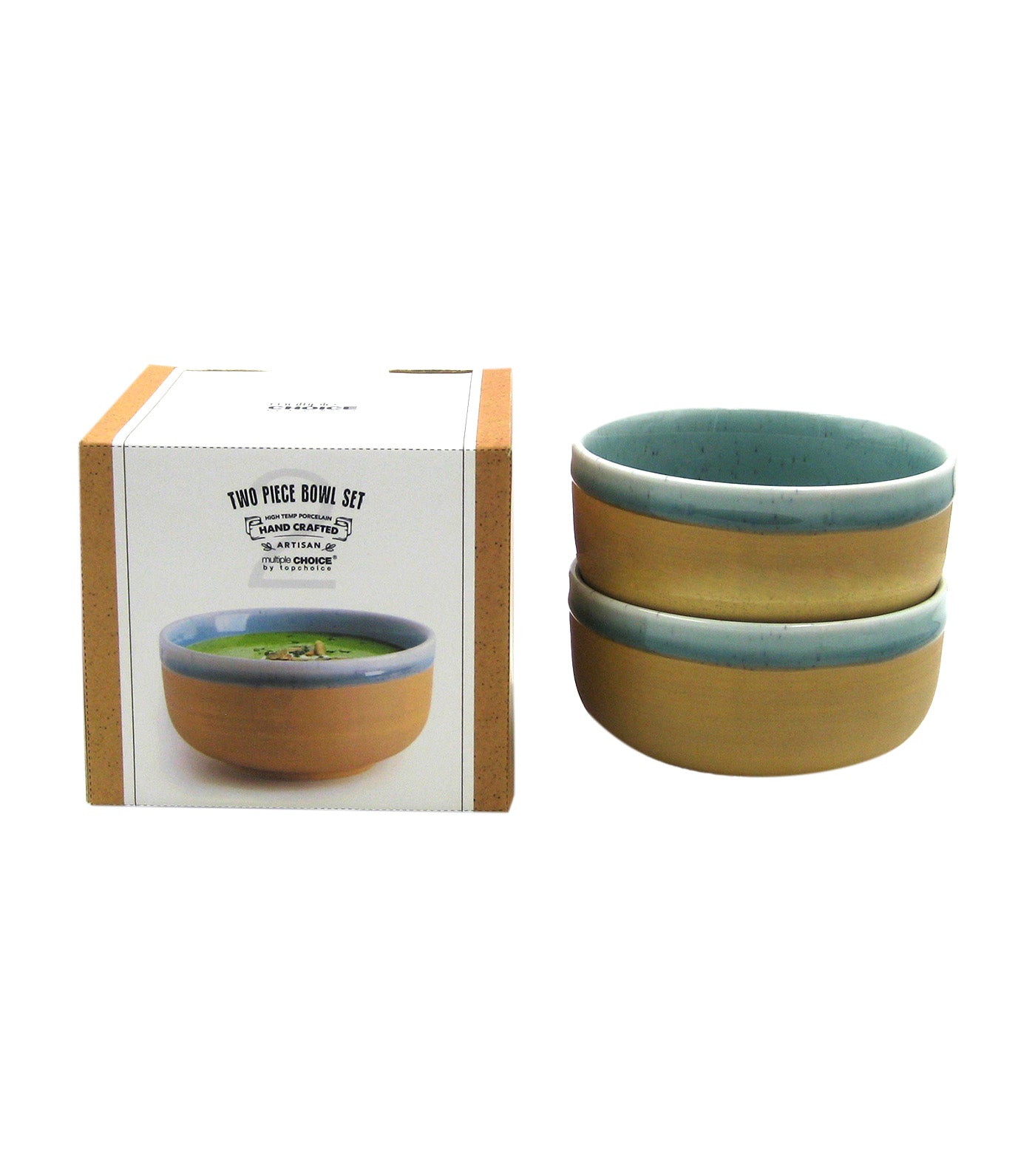 Multiple Choice Artisan Jade Bowl - Set of 2