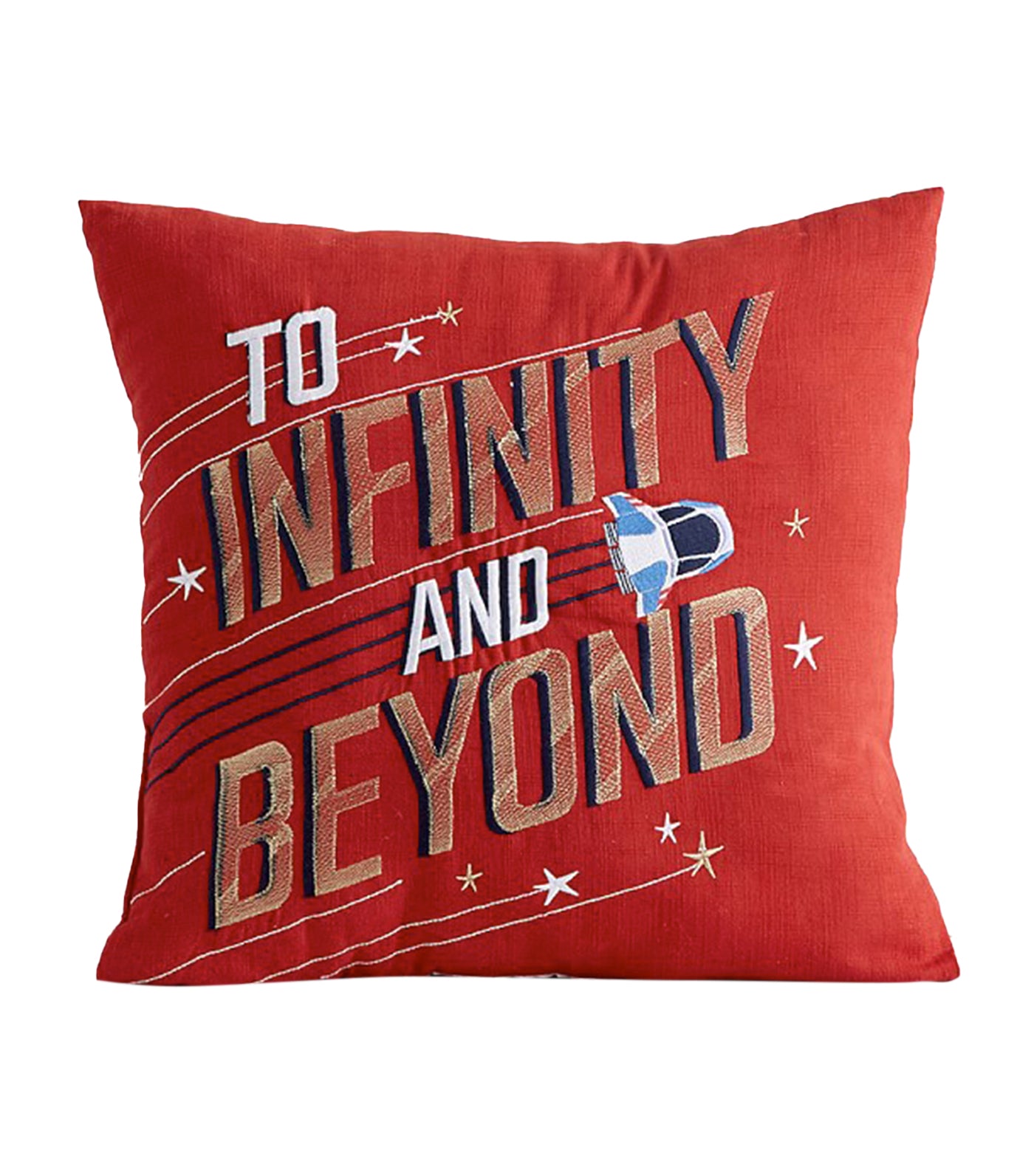 pottery barn kids disney and pixar toy story to infinity and beyond pillow