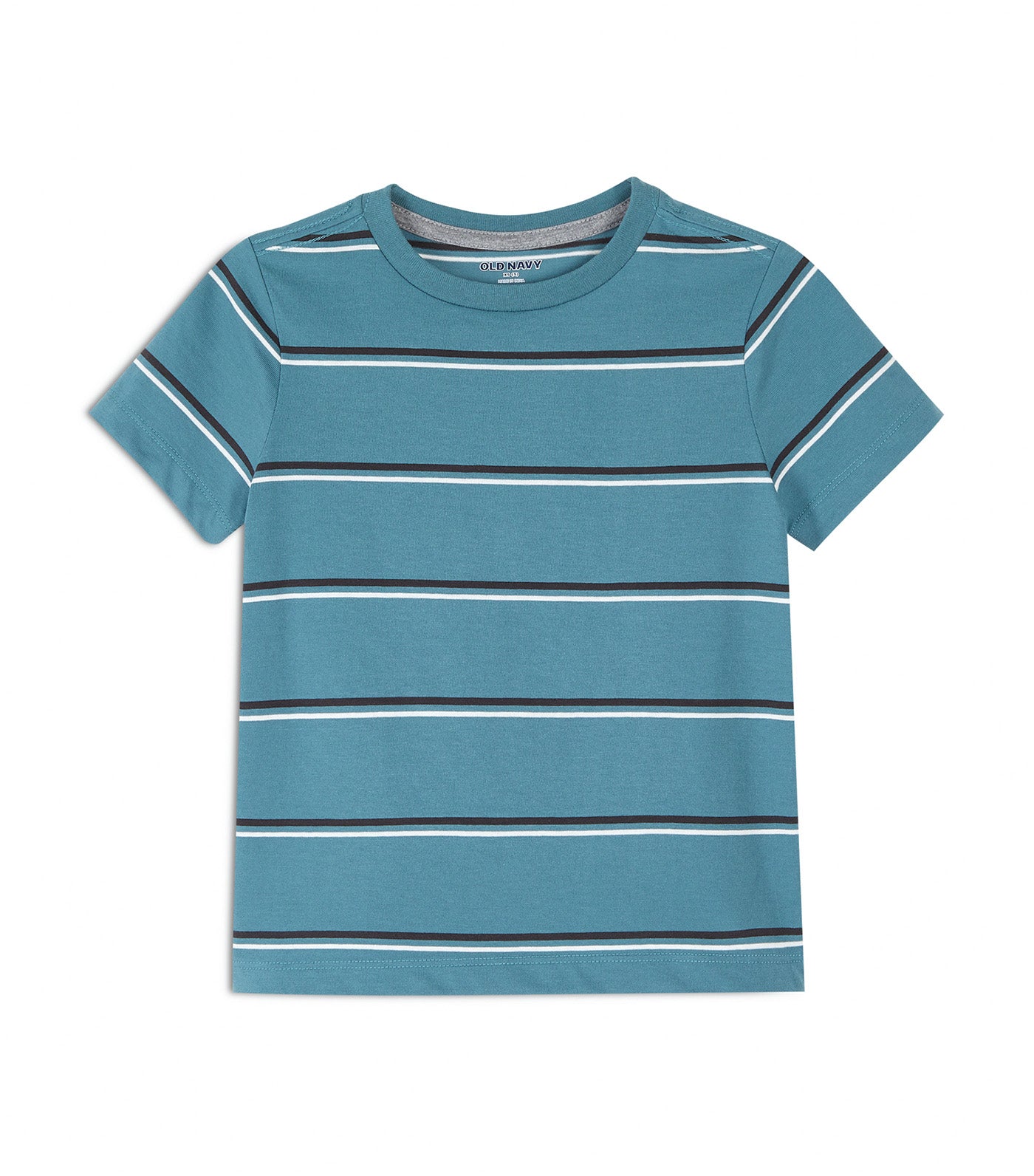 Softest Short-Sleeve Striped T-Shirt for Boys - Dorothy Blue Stripe