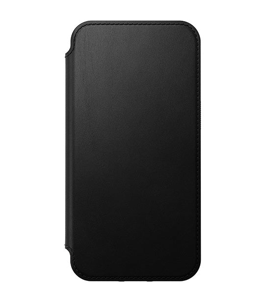 Modern Leather Folio Nomad Leather iPhone 14 Pro Black