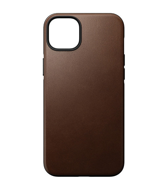 Modern Leather Case Nomad Leather iPhone 14 Plus Brown