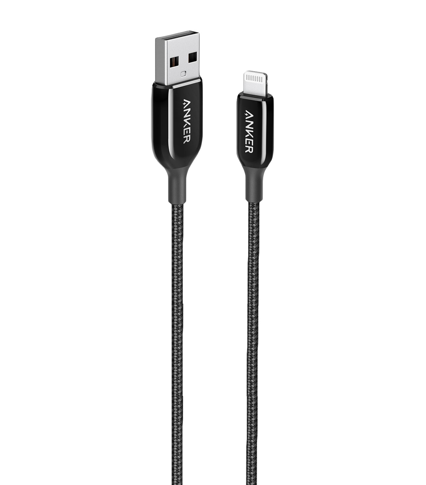 PowerLine+ III USB Lightning Cable 3ft Black