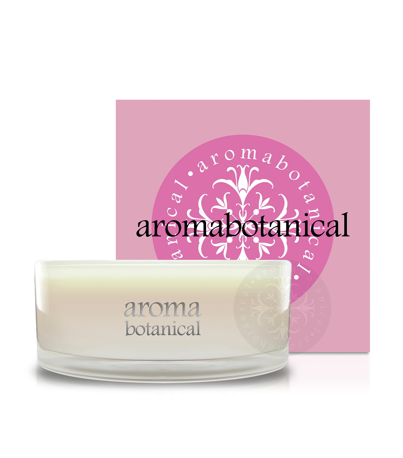 aromabotanical pink freesia & rose 1020g candle