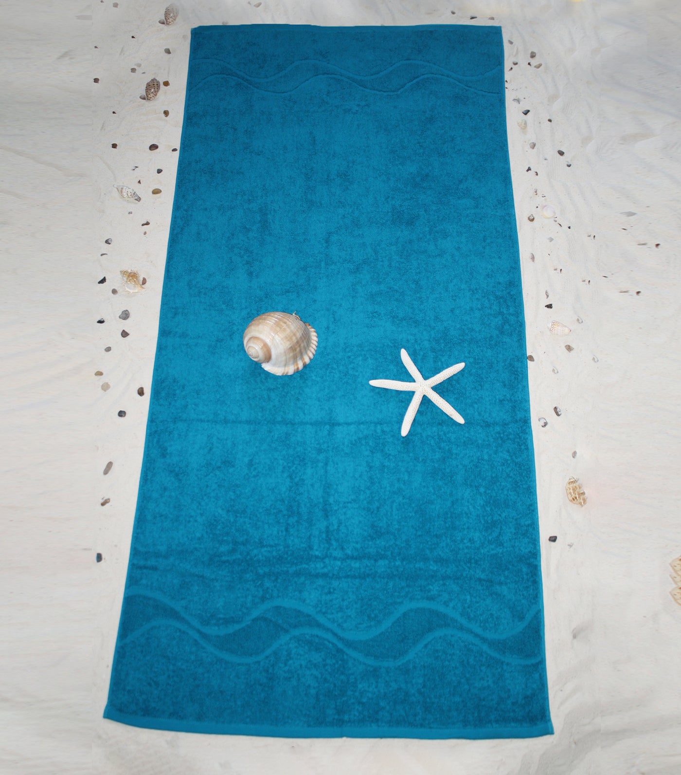 Beach Towel - Aqua Blue
