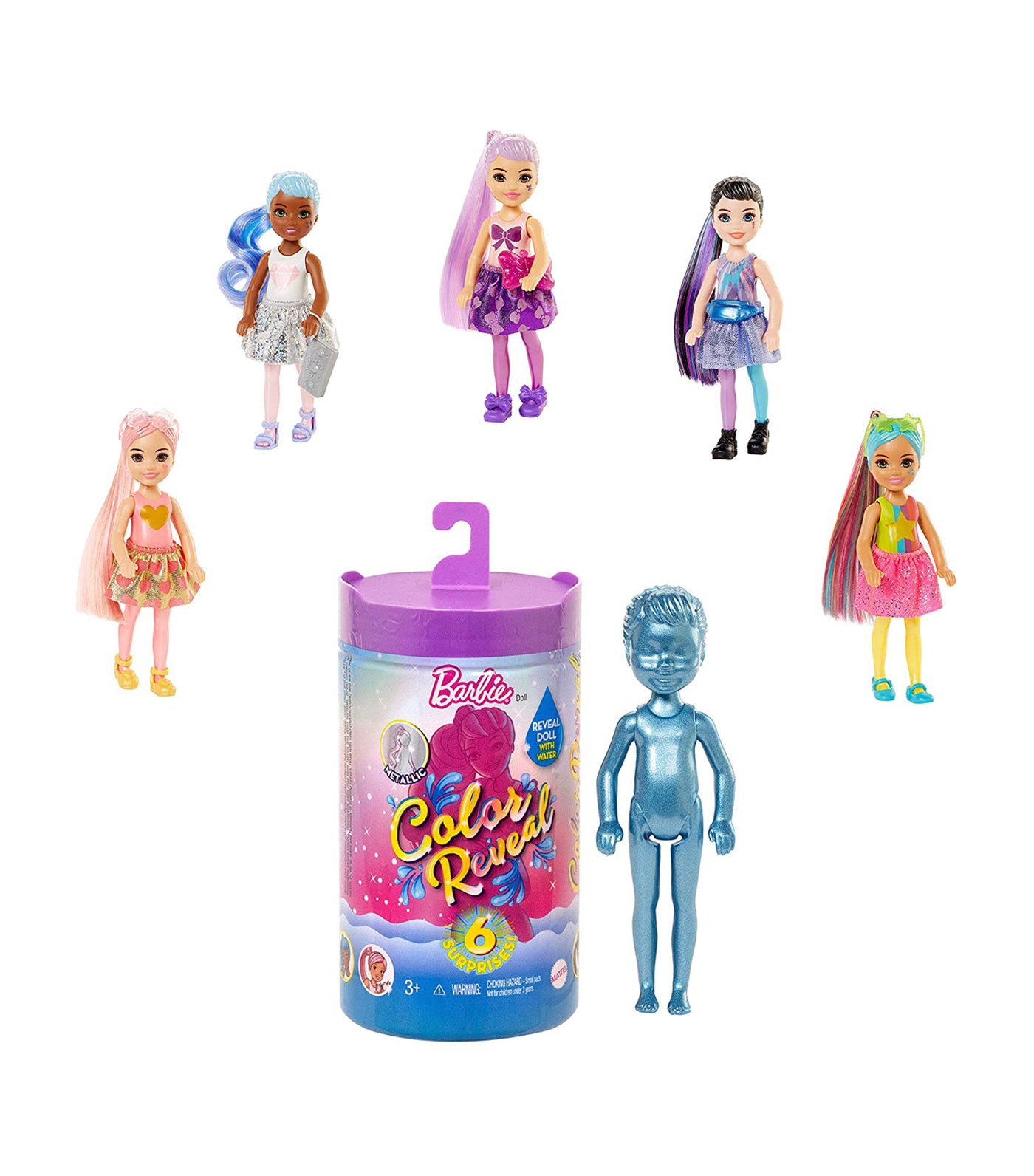 barbie® color reveal™ chelsea™ doll mermaid series