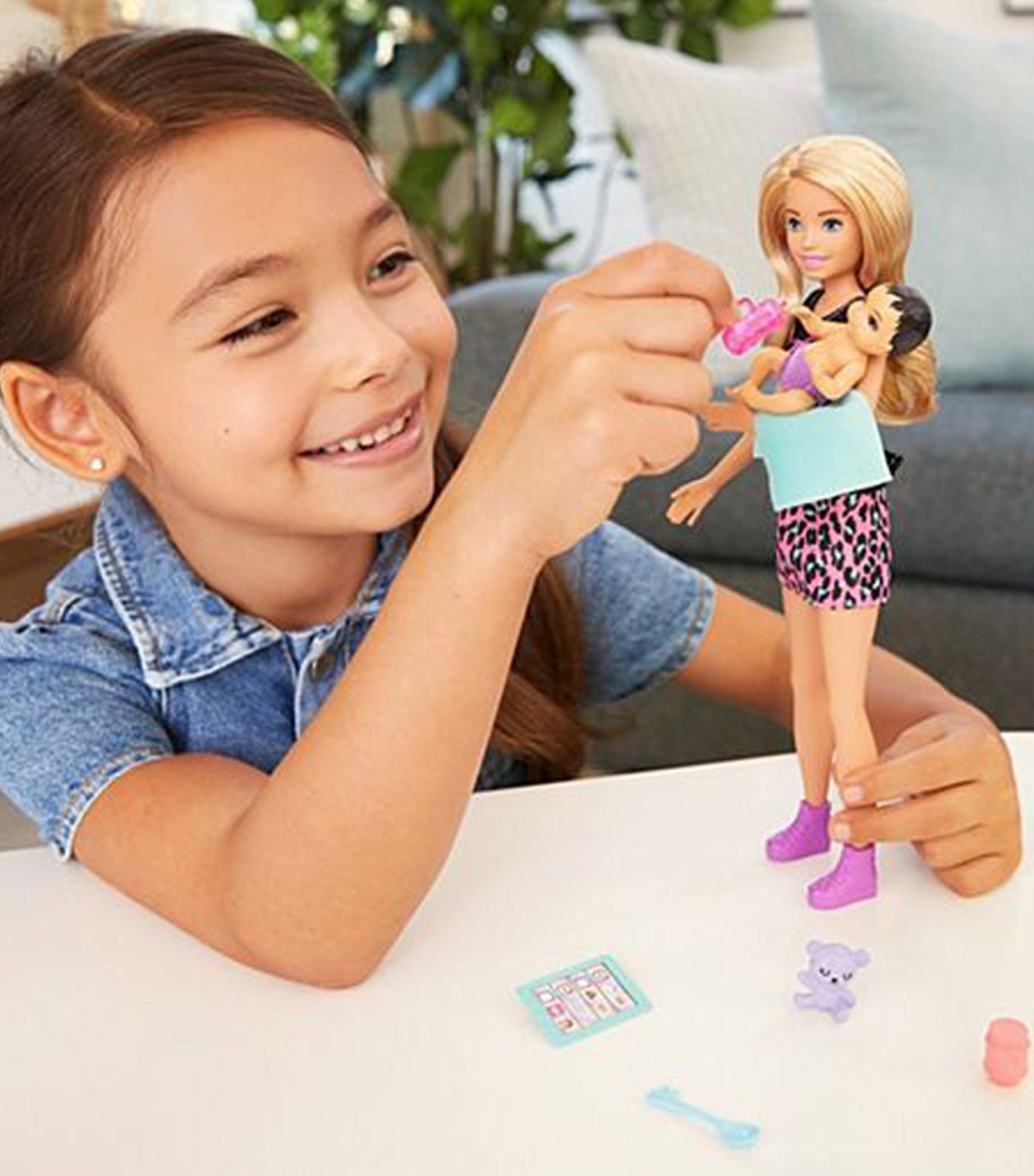 barbie® skipper™ babysitters inc.™ doll and accessories set with blonde doll