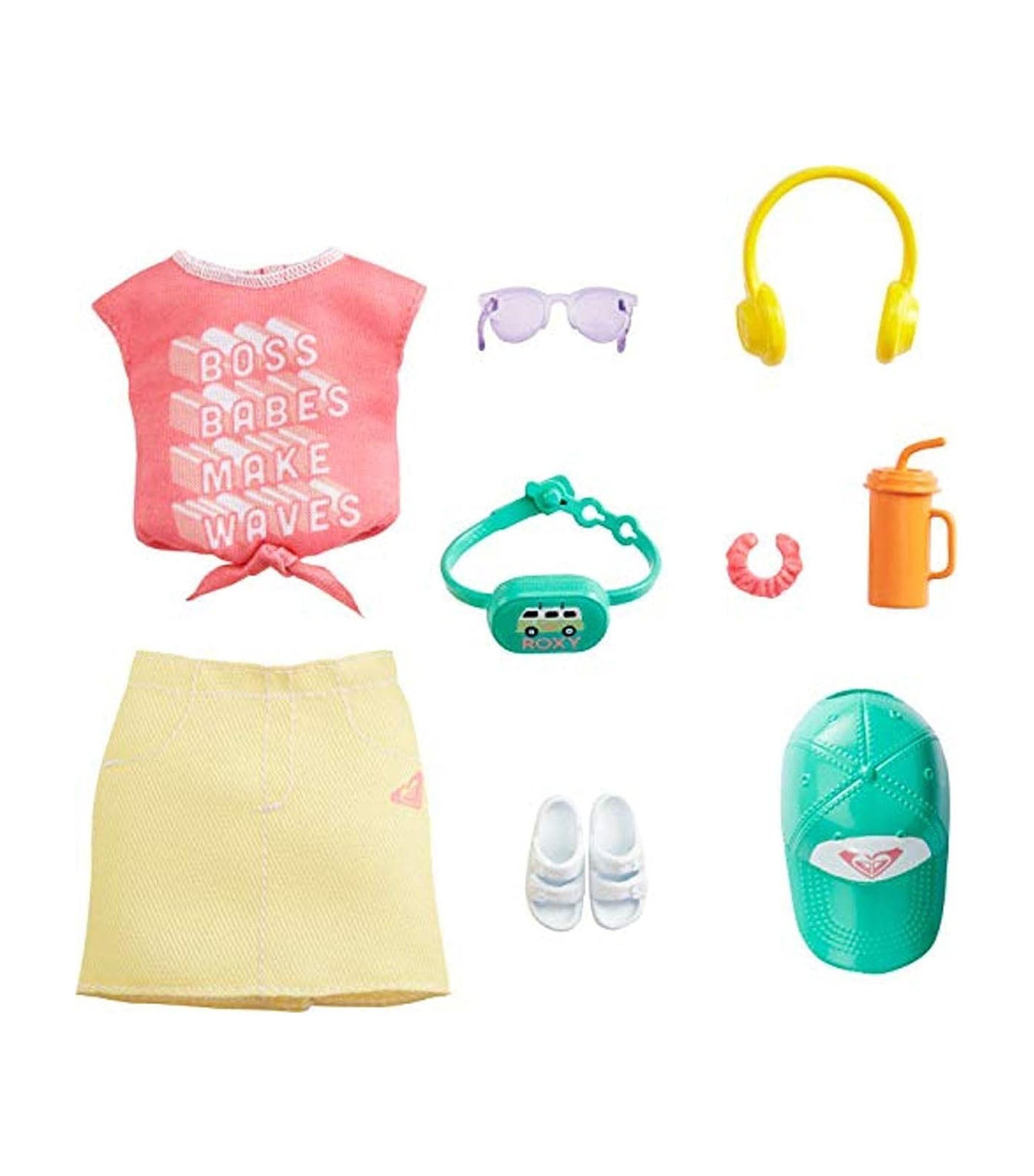 Storytelling Pack of Doll Clothes - Roxy Summerwear
