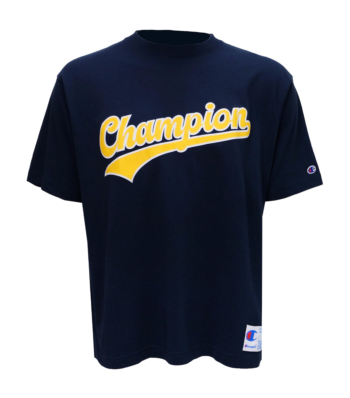 Champion print t shirt best sale