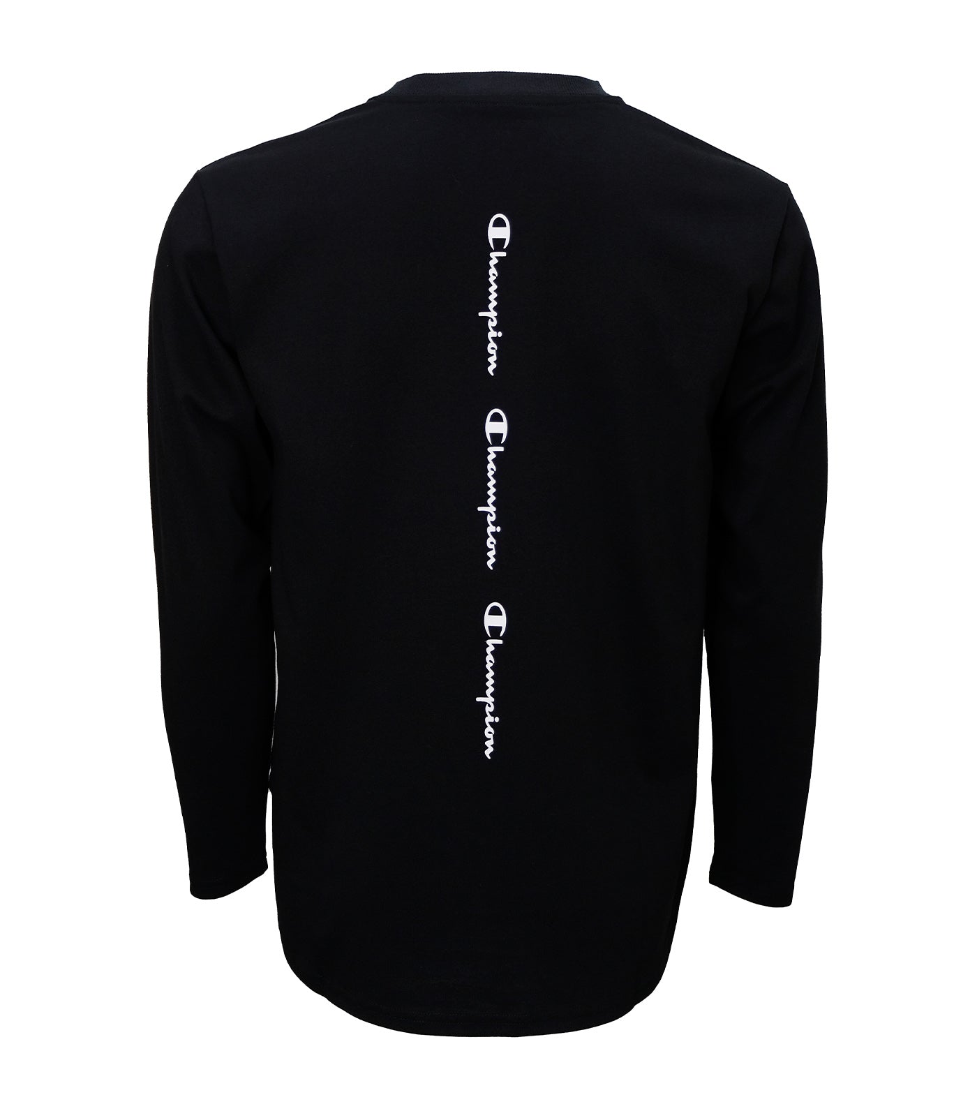 Japan Line Long-Sleeved T-Shirt Logo Print Black