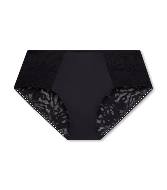 Comfort Lace Hipster Panty Black