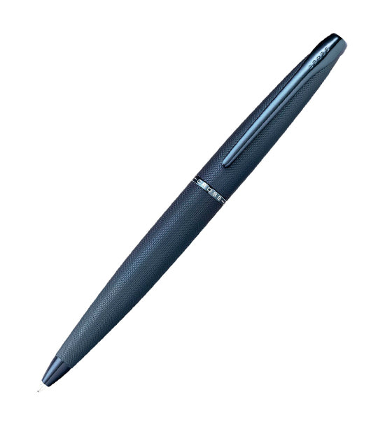 ATX Sandblasted Dark Blue Ballpoint Pen