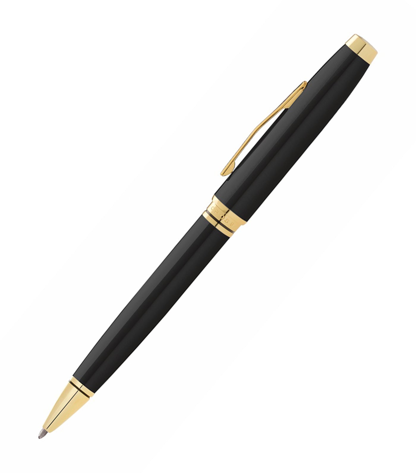 Coventry Black Lacquer with Gold Ballpoint Pen