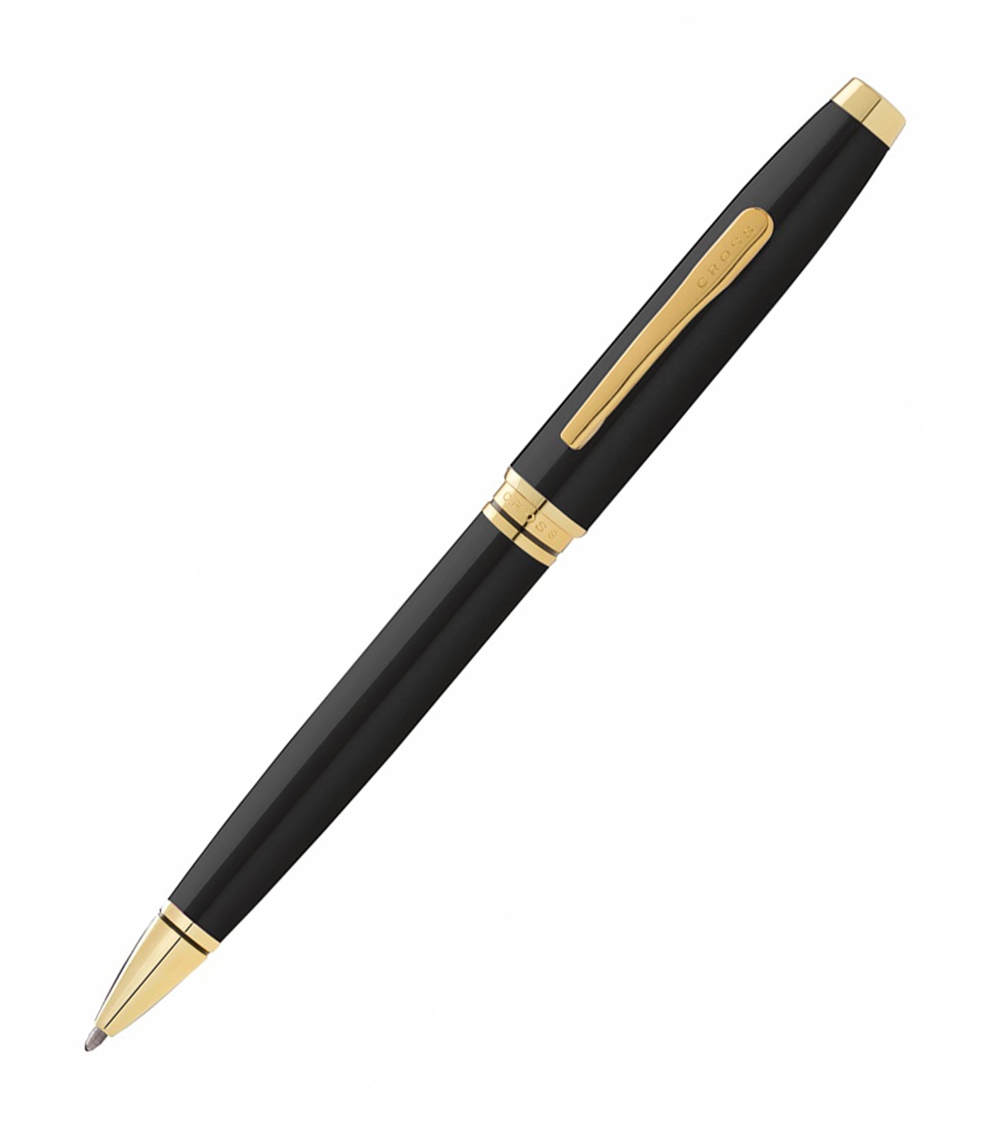 Coventry Black Lacquer with Gold Ballpoint Pen