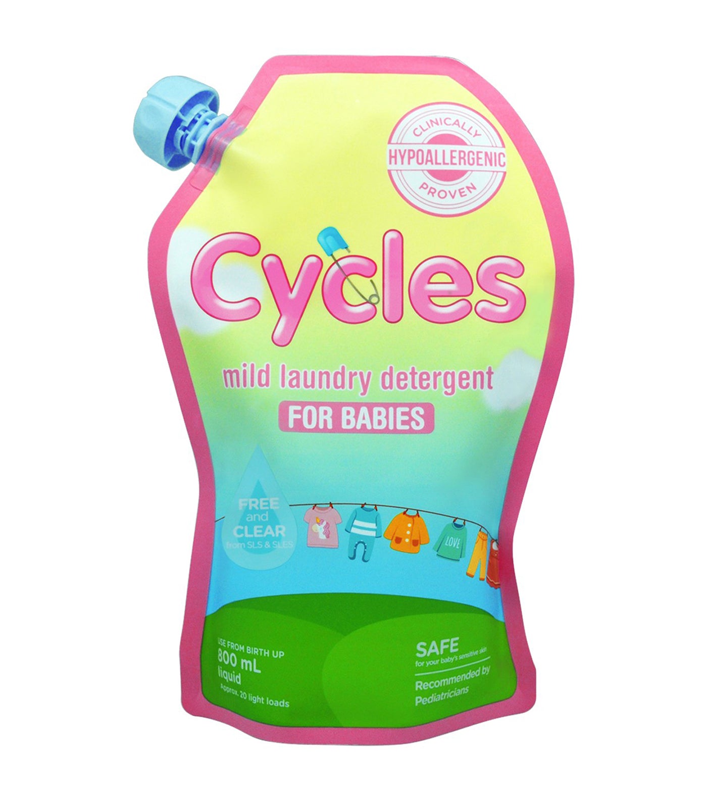 Mild Laundry Detergent For Babies 800ml