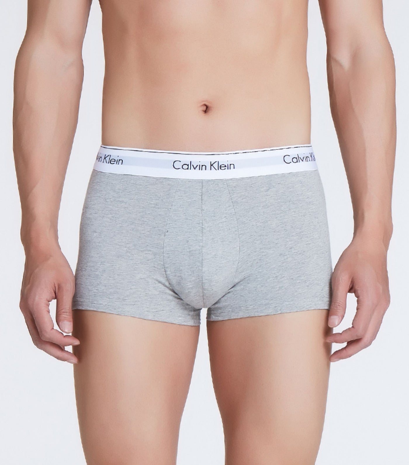 CALVIN KLEIN UNDERWEAR Two-Pack Stretch-Cotton Boxer Trunks for