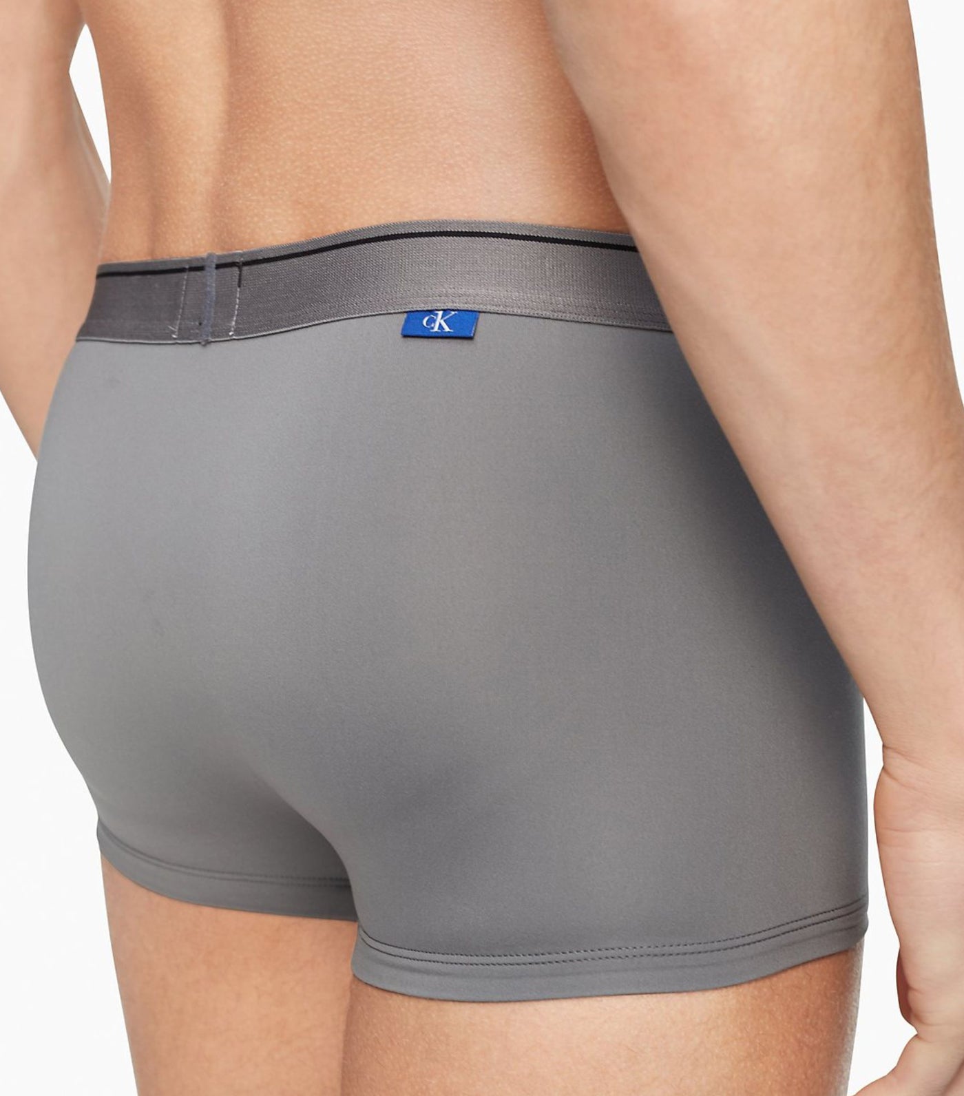 CK One Micro Low Rise Trunk Gray