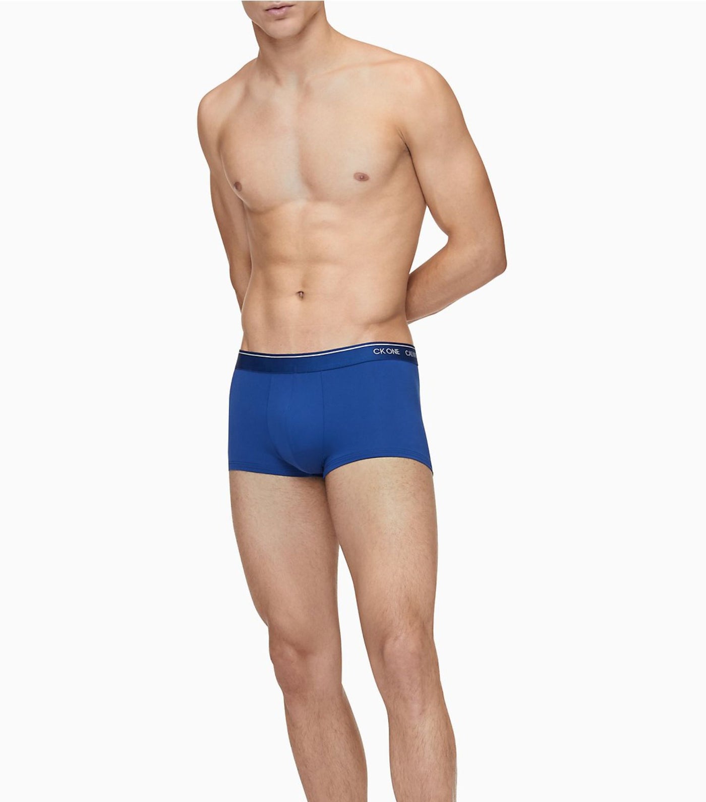 CK One Micro Low Rise Trunk Blue