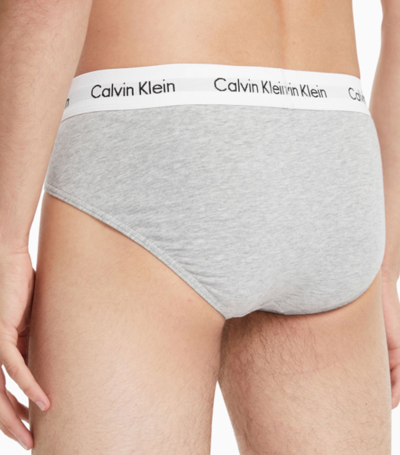 Calvin Klein Cotton Stretch Hip Brief 3-Pack Dragon/Mudstone/Gre
